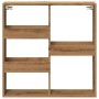 Armario de pared madera ingeniería roble artesanal 80x15x80 cm de , Estantes y estanterías - Ref: Foro24-854552, Precio: 36,82 €