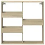 Wandschrank aus Sonoma-Eiche, 80x15x80 cm, aus Holzwerkstoffen. von , Regale und Regale - Ref: Foro24-854546, Preis: 27,15 €,...