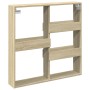 Wandschrank aus Sonoma-Eiche, 80x15x80 cm, aus Holzwerkstoffen. von , Regale und Regale - Ref: Foro24-854546, Preis: 27,20 €,...