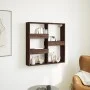 Armario de pared madera de ingeniería marrón roble 80x15x80 cm de , Estantes y estanterías - Ref: Foro24-854550, Precio: 36,8...