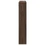 Armario de pared madera de ingeniería marrón roble 80x15x80 cm de , Estantes y estanterías - Ref: Foro24-854550, Precio: 36,8...