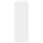 Estantería de madera de ingeniería blanca 100x33x94,5 cm de , Librerías y estanterías - Ref: Foro24-3309474, Precio: 75,14 €,...