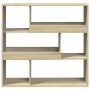 Regal aus Sonoma-Eichenfurnier, 100x33x94,5 cm. von , Bücherregale und Regale - Ref: Foro24-3309476, Preis: 74,15 €, Rabatt: %
