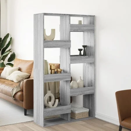 Separador de ambientes madera gris Sonoma 100x33x175 cm de , Librerías y estanterías - Ref: Foro24-3309578, Precio: 107,30 €,...