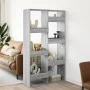 Separador de ambientes madera gris Sonoma 100x33x175 cm de , Librerías y estanterías - Ref: Foro24-3309578, Precio: 107,30 €,...