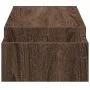 Brown oak screen stand with storage 100x27x15 cm by , Computer bases and risers - Ref: Foro24-854694, Price: 40,31 €, Discoun...