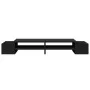 Soporte de pantalla con almacenaje madera negro 100x27x15 cm de , Bases y elevadores para ordenadores - Ref: Foro24-854689, P...