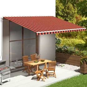 Ersatzstoff für orange und braune Markise 5x3,5 m von vidaXL, Markisen - Ref: Foro24-311962, Preis: 73,00 €, Rabatt: %