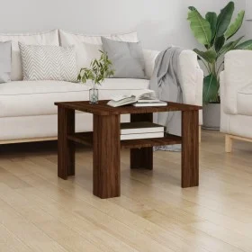 Eichenbrauner Sperrholz-Couchtisch 60x60x42 cm von , Couchtisch - Ref: Foro24-815266, Preis: 46,15 €, Rabatt: %