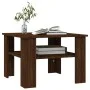 Eichenbrauner Sperrholz-Couchtisch 60x60x42 cm von , Couchtisch - Ref: Foro24-815266, Preis: 46,11 €, Rabatt: %
