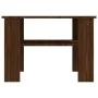 Eichenbrauner Sperrholz-Couchtisch 60x60x42 cm von , Couchtisch - Ref: Foro24-815266, Preis: 46,11 €, Rabatt: %