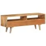 Mueble de TV madera maciza de mango 140x30x41 cm de , Muebles TV - Ref: Foro24-352783, Precio: 143,86 €, Descuento: %