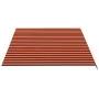 Replacement fabric for orange and brown awning 5x3.5 m by vidaXL, Awnings - Ref: Foro24-311962, Price: 73,00 €, Discount: %