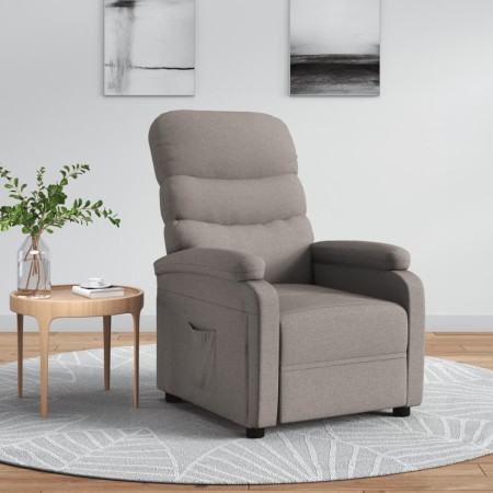 Sillón reclinable de tela gris taupe von , Sessel - Ref: Foro24-344898, Preis: 217,79 €, Rabatt: %