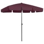 Burgunderroter Sonnenschirm 200x125 cm von vidaXL, Sonnenschirme - Ref: Foro24-314731, Preis: 50,92 €, Rabatt: %