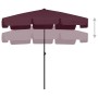Burgunderroter Sonnenschirm 200x125 cm von vidaXL, Sonnenschirme - Ref: Foro24-314731, Preis: 50,92 €, Rabatt: %