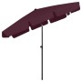 Burgunderroter Sonnenschirm 200x125 cm von vidaXL, Sonnenschirme - Ref: Foro24-314731, Preis: 50,92 €, Rabatt: %
