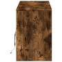 Mueble de TV LED madera ingeniería roble ahumado 140x34x50 cm by , TV Furniture - Ref: Foro24-3307923, Price: 116,00 €, Disco...