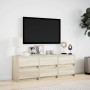 TV-Schrank aus Sonoma-Eichenfurnier, 140x34x50 cm. von , TV-Möbel - Ref: Foro24-3307921, Preis: 148,30 €, Rabatt: %