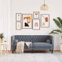 Zweiplätziges Chesterfield-Sofa mit dunkelgrauen Samtkissen. von , Sofas - Ref: Foro24-372684, Preis: 239,05 €, Rabatt: %