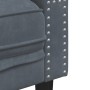Zweiplätziges Chesterfield-Sofa mit dunkelgrauen Samtkissen. von , Sofas - Ref: Foro24-372684, Preis: 239,05 €, Rabatt: %