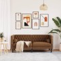 Zweiplätziges Chesterfield-Sofa aus braunem synthetischem Wildleder. von , Sofas - Ref: Foro24-372692, Preis: 321,29 €, Rabat...