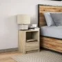 Mesita de noche con luces LED madera de ingeniería roble Sonoma by , Nightstands - Ref: Foro24-852023, Price: 38,07 €, Discou...