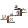 Estante de pared madera de ingeniería envejecida 104x15x49 cm de , Estantes y estanterías - Ref: Foro24-853207, Precio: 30,54...