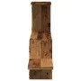 Estante de pared madera de ingeniería envejecida 104x15x49 cm de , Estantes y estanterías - Ref: Foro24-853207, Precio: 30,54...