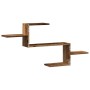 Estante de pared madera de ingeniería envejecida 104x15x49 cm by , Shelves and shelves - Ref: Foro24-853207, Price: 31,22 €, ...