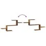 Estante de pared madera de ingeniería envejecida 104x15x49 cm de , Estantes y estanterías - Ref: Foro24-853207, Precio: 30,54...