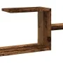 Estante de pared madera de ingeniería envejecida 104x15x49 cm de , Estantes y estanterías - Ref: Foro24-853207, Precio: 30,54...