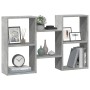 Wandregal aus grauem Beton-Holz-Ingenieurwesen 96x18x60 cm von , Regale und Regale - Ref: Foro24-853230, Preis: 42,79 €, Raba...