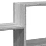 Wandregal aus grauer Sonoma-Ingenieurholz 96x18x60 cm von , Regale und Regale - Ref: Foro24-853232, Preis: 40,99 €, Rabatt: %