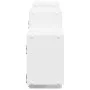 Estantería de pared madera de ingeniería blanca 129x18x42 cm de , Estantes y estanterías - Ref: Foro24-853218, Precio: 61,12 ...