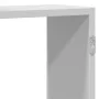 Estantería de pared madera de ingeniería blanca 129x18x42 cm de , Estantes y estanterías - Ref: Foro24-853218, Precio: 61,12 ...