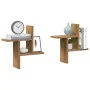 Estantes pared 2 uds madera ingeniería artisian 38x12x38 cm de , Estantes y estanterías - Ref: Foro24-853253, Precio: 22,60 €...