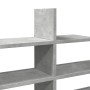Estante pared madera ingeniería gris hormigón 124,5x18x60,5 cm by , Shelves and shelves - Ref: Foro24-853266, Price: 33,95 €,...