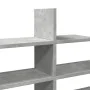 Regal aus Holzwerkstoff in Grau-Betonoptik, 124,5x18x60,5 cm. von , Regale und Regale - Ref: Foro24-853266, Preis: 35,78 €, R...