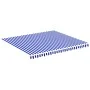 Tela de repuesto para toldo azul y blanco 4x3,5 m de vidaXL, Toldos - Ref: Foro24-311918, Precio: 58,37 €, Descuento: %