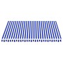 Tela de repuesto para toldo azul y blanco 4x3,5 m de vidaXL, Toldos - Ref: Foro24-311918, Precio: 49,60 €, Descuento: %
