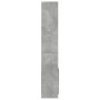 Aparador alto madera de ingeniería gris hormigón 63x33x180 cm by , Bookcases and shelves - Ref: Foro24-3309603, Price: 90,83 ...
