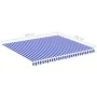Tela de repuesto para toldo azul y blanco 4x3,5 m de vidaXL, Toldos - Ref: Foro24-311918, Precio: 58,37 €, Descuento: %