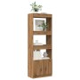 Handgefertigter hoher Schrank aus Eichen-Ingenieurholz, 63x33x180 cm. von , Bücherregale und Regale - Ref: Foro24-3309608, Pr...