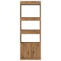 Handgefertigter hoher Schrank aus Eichen-Ingenieurholz, 63x33x180 cm. von , Bücherregale und Regale - Ref: Foro24-3309608, Pr...