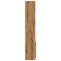 Aparador alto madera de ingeniería roble artesanal 63x33x180 cm de , Librerías y estanterías - Ref: Foro24-3309608, Precio: 1...
