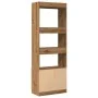 Aparador alto madera de ingeniería roble artesanal 63x33x180 cm de , Librerías y estanterías - Ref: Foro24-3309608, Precio: 1...