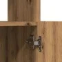 Handgefertigter hoher Schrank aus Eichen-Ingenieurholz, 63x33x180 cm. von , Bücherregale und Regale - Ref: Foro24-3309608, Pr...
