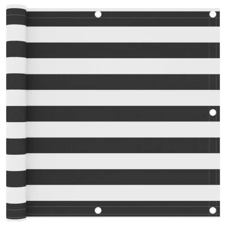 Balkonmarkise anthrazitgrauer und weißer Oxfordstoff 90x400 cm von vidaXL, Sonnenschirme - Ref: Foro24-134881, Preis: 15,98 €...