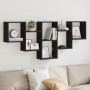 Estantería de pared madera de ingeniería negra 159x18x66 cm von , Regale und Regale - Ref: Foro24-853300, Preis: 52,14 €, Rab...